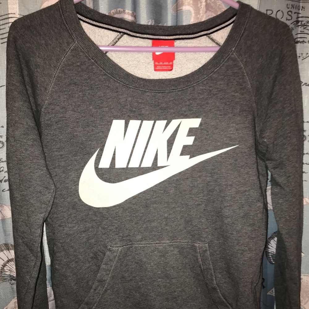 Grey Nike Crewneck
